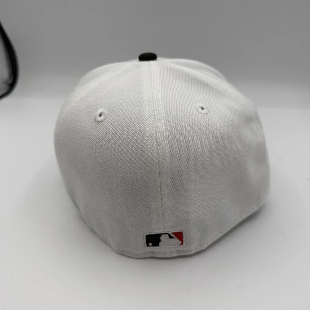 New Era 59Fifty Philadelphia Phillies Hat Cap 7 1/8 White 1996 All Star Game MLB